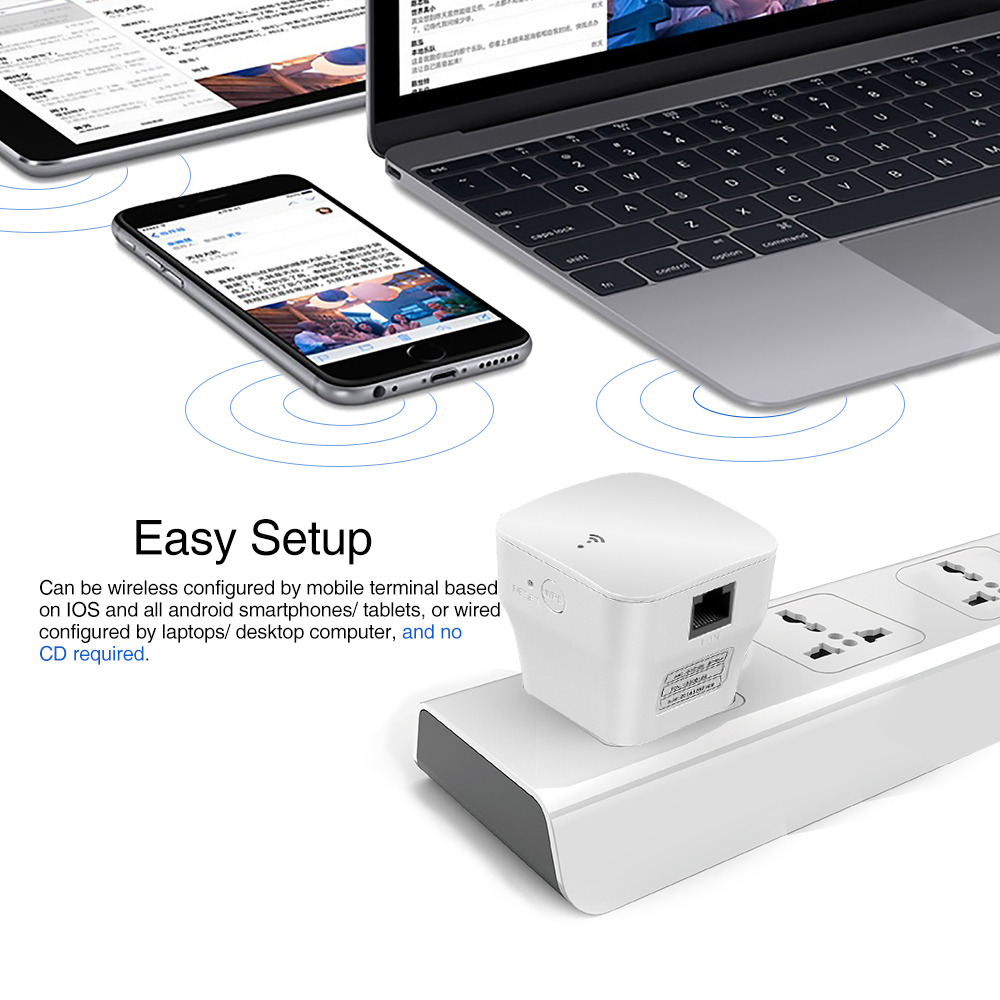 300Mbps Wireless Router WR12 Long Range Extender Booster Repiter Wi-fi Access Point Amplifier Simple Setup