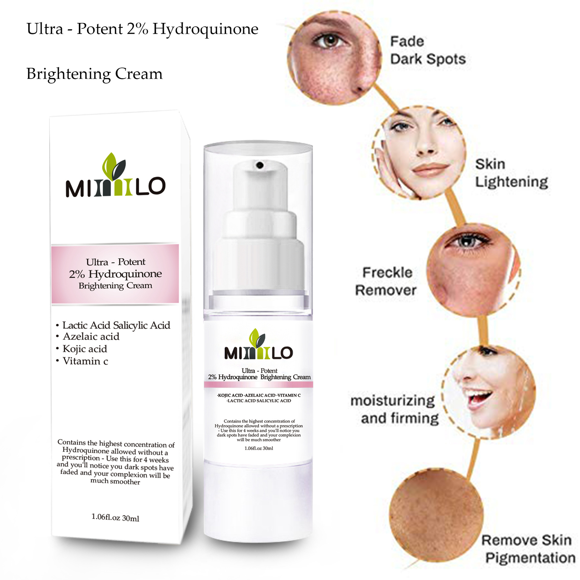 New fashion moisturizing hydrating cream brightening cream hydroquinone cream moisturizing hydrating
