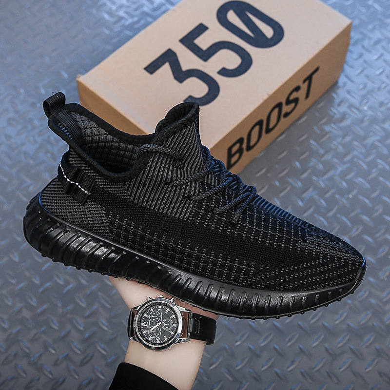 Men's Shoes Sport Sneakers Lightweight Breathable Meshed Male Fashion Coconut Jogging Hiking Travel Casual Shoes Student Boys