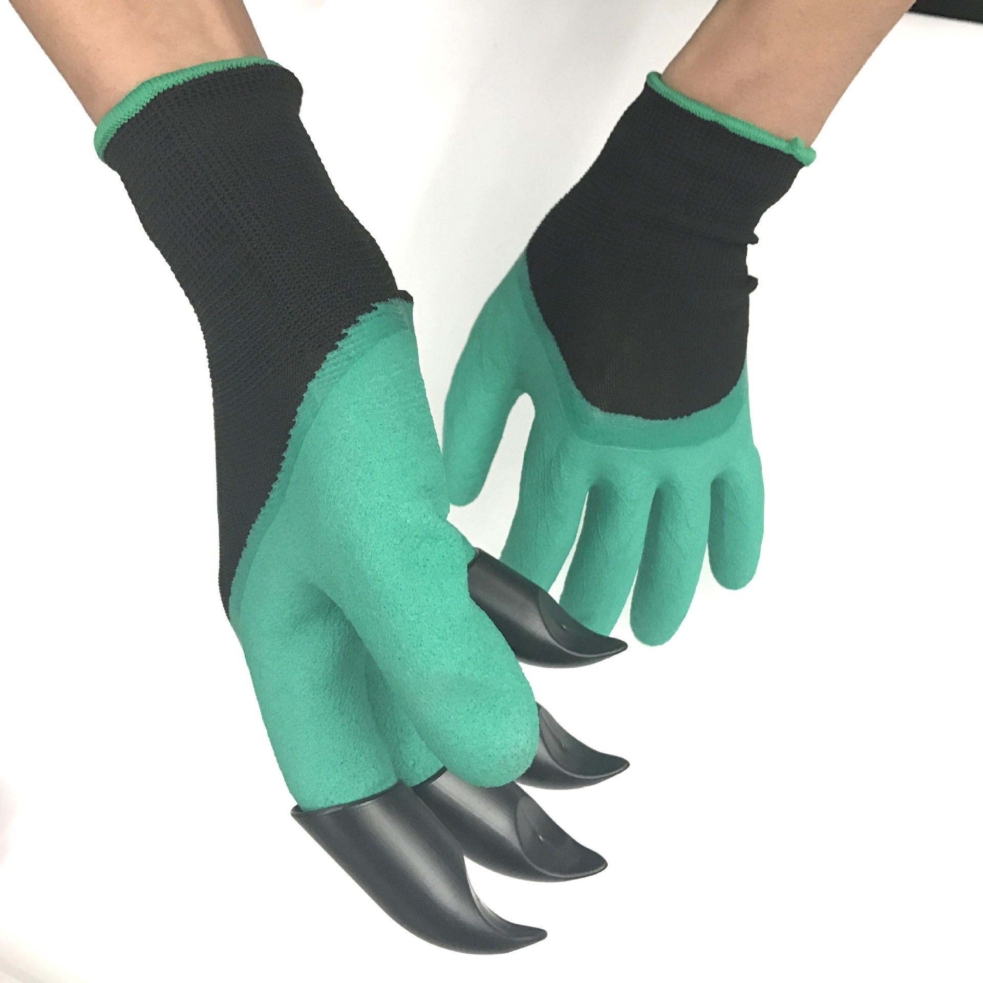 Digging gloves, gardening, dipping, labor protection, claws, garden planting, vegetable planting, flower planting and grass pulling protection