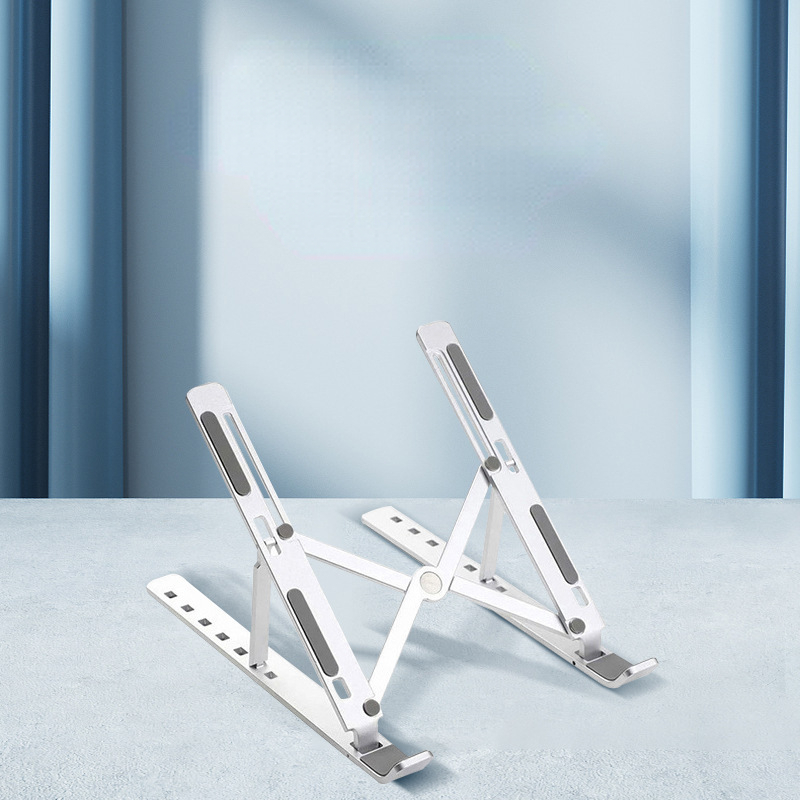 Notebook Computer Bracket Folding Heat Dissipation Aluminum Alloy Bracket Portable Storage Lifting Notebook Bracket