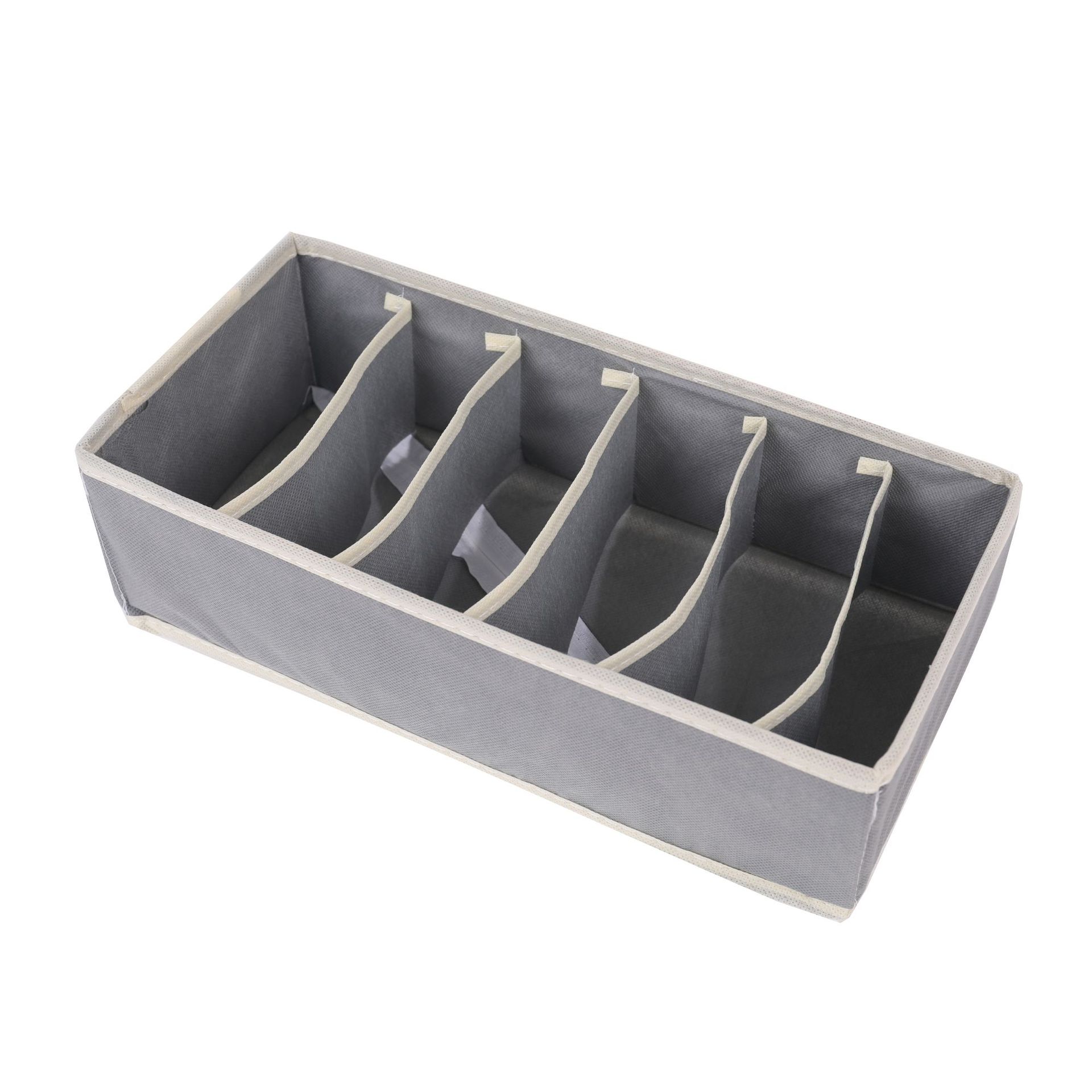 Underwear sock storage box, fabric bra storage box, 6 compartments, 7 compartments, 8 compartments, 24 compartments