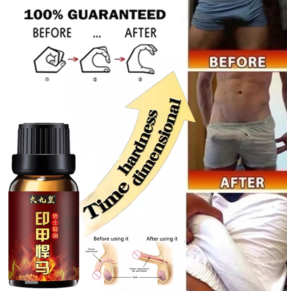 Penis Thickening Men's Massage Oil Penis Erection Enhancement Men's Penis Thickening and Thickening Essential Oil