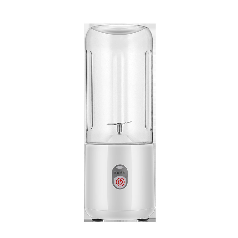 Portable food grade material 400ml drink free juicer one touch start four blade blender