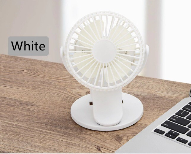 New multi function portable clip fan 360° rotation USB chargable silent table fan with CNAS CE AND RHOS certification