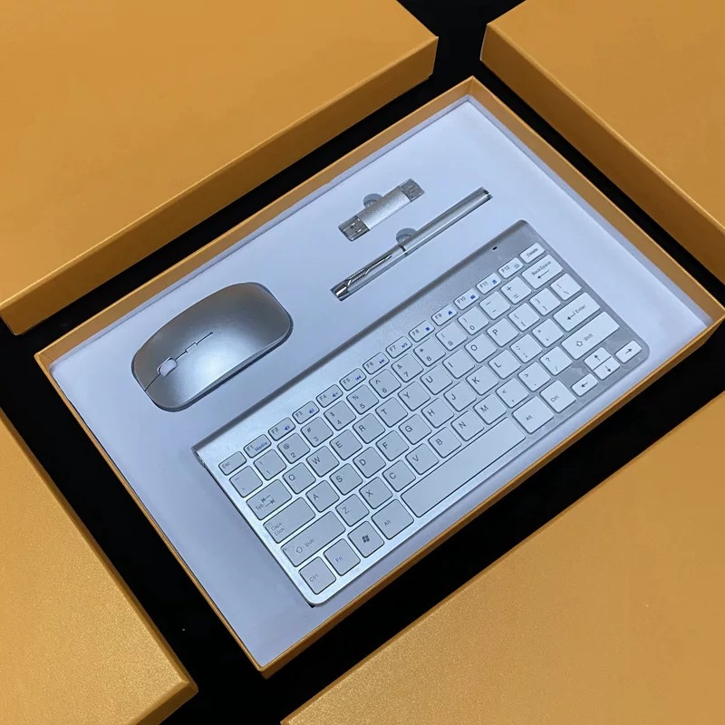 Computer laptop keyboard mouse udisk pen set gift for New Year
