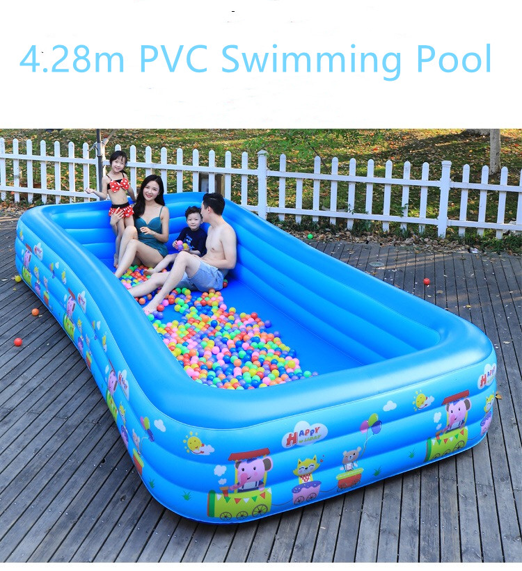Food grade environmental protection PVC inflatable swimming pool for babies children and adults