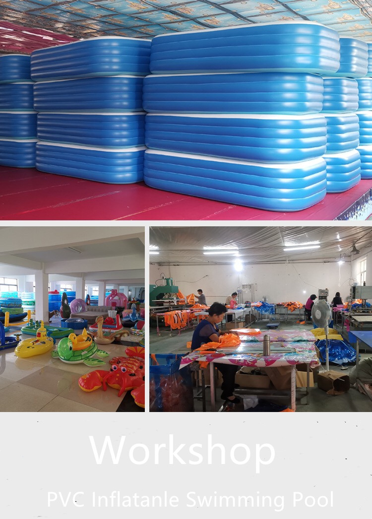 Food grade environmental protection PVC inflatable swimming pool for babies children and adults