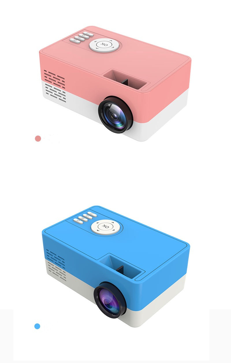 J15 1080p led lamp mini office HDMI projector with tripod led lamp wireless audio home theatre business conference projection machine outdoor movie projector