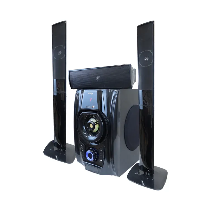 Nunix M1 3.1ch Home Theater System Speakers Bluetooth woofer AC/DC  Woofers Bluetooth USB SD Remote FM  Speaker System