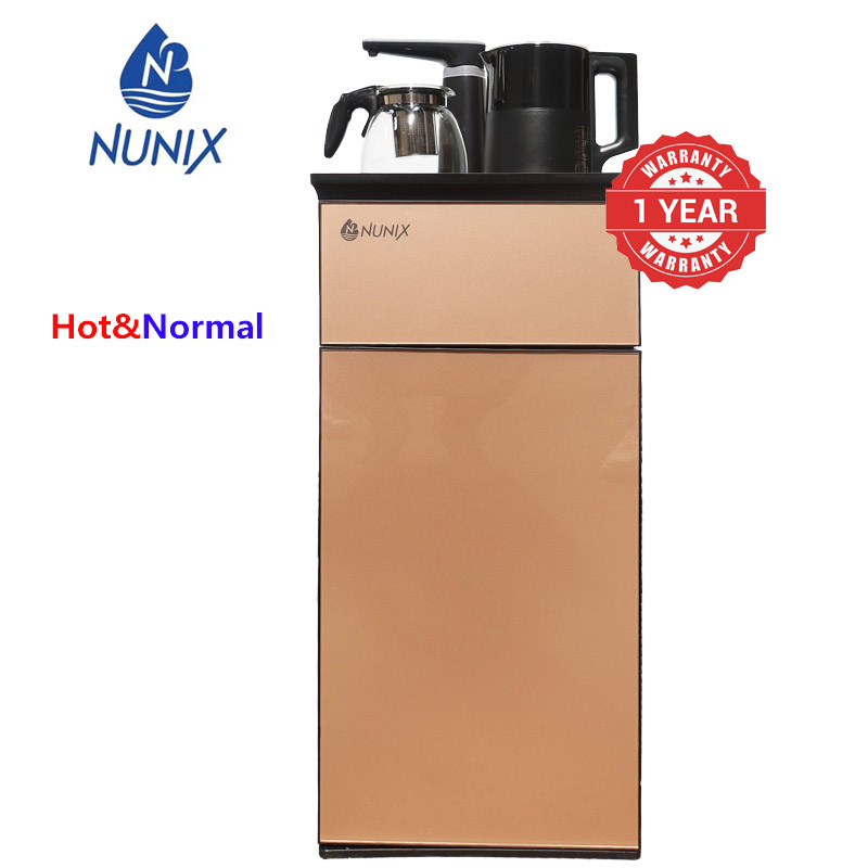 Nunix A1N Hot & Normal Free Standing Water Dispenser Bottom Load  With 2 Kettles  Bottom water dispensers household