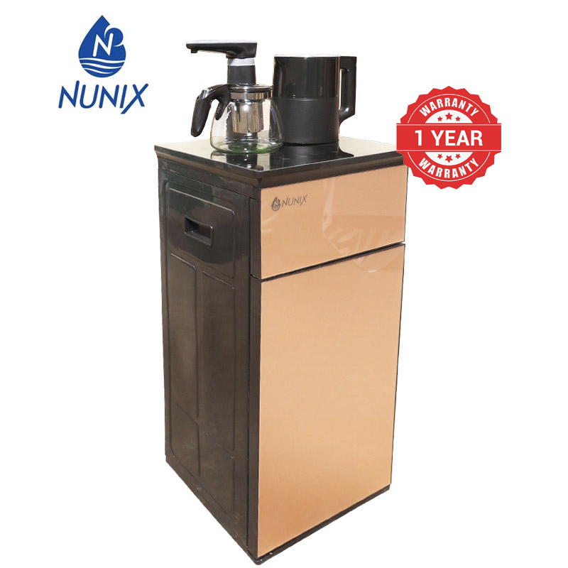 Nunix A1N Hot & Normal Free Standing Water Dispenser Bottom Load  With 2 Kettles  Bottom water dispensers household