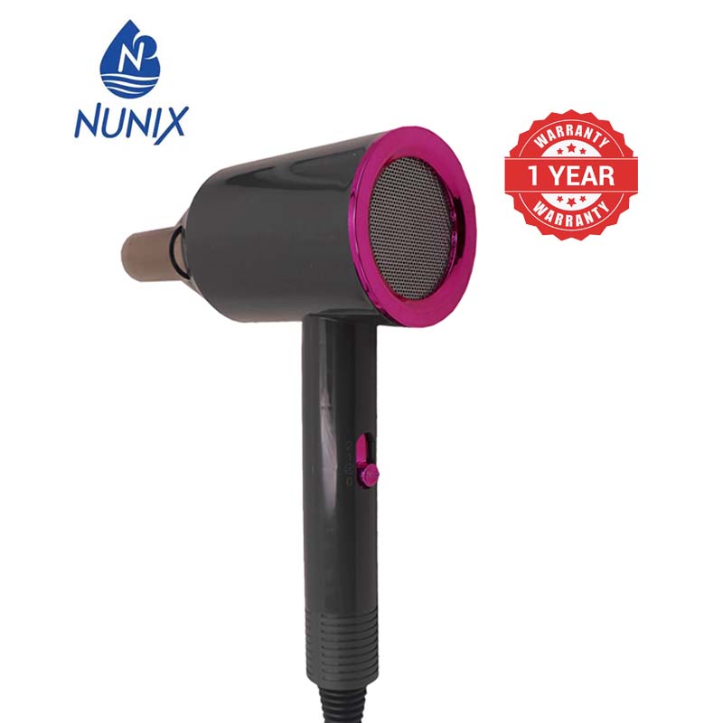 Nunix 2200W  HD-02 Hair Dryer Professional Blowers Blow Dryer Low Noise Hot And Cold Wind Styling Tools