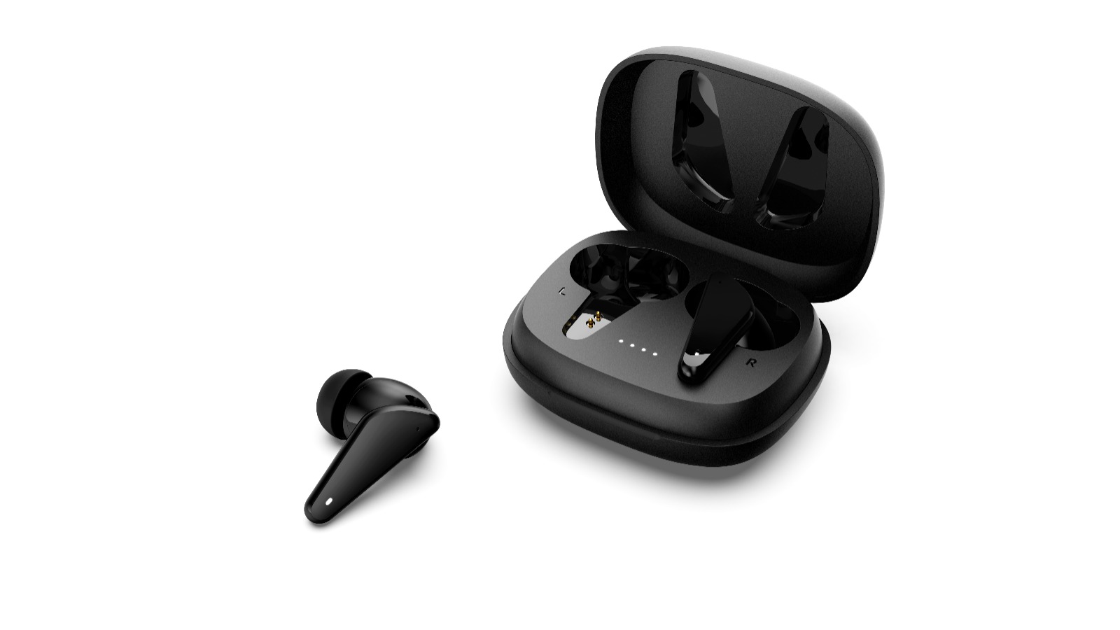 Vision Plus Vibes pod Original Vibes series Wireless Bluetooth Earphones for android & ios Pods  Dual Mic Touch sensor Earbuds music play talk time quality pods 2 years warranty