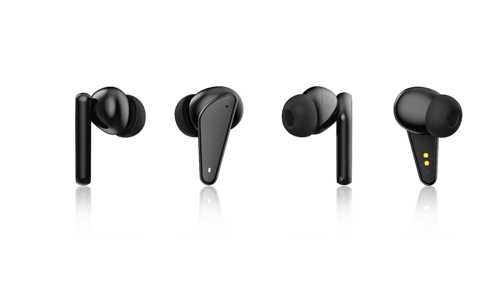 Vision Plus Vibes pod Original Vibes series Wireless Bluetooth Earphones for android & ios Pods  Dual Mic Touch sensor Earbuds music play talk time quality pods 2 years warranty