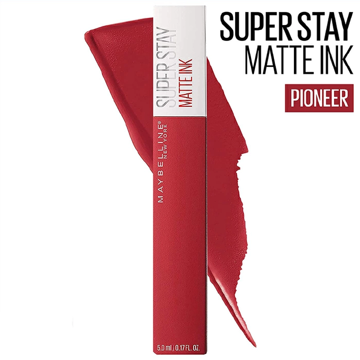 【Discounted】Maybelline New York Superstay Matte Ink Liquid Lipstick  20 Pioneer Lip Makeup