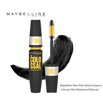 MAYBELLINE Volume Express Colossal 36hr Waterproof Mascara Makeup 36hr Waterproof Mascara