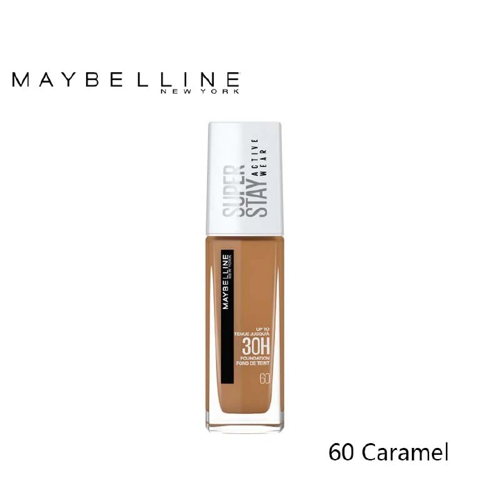 【Discounted】Maybelline SuperStay 30H Active Wear Foundation- 60 CARAMEL