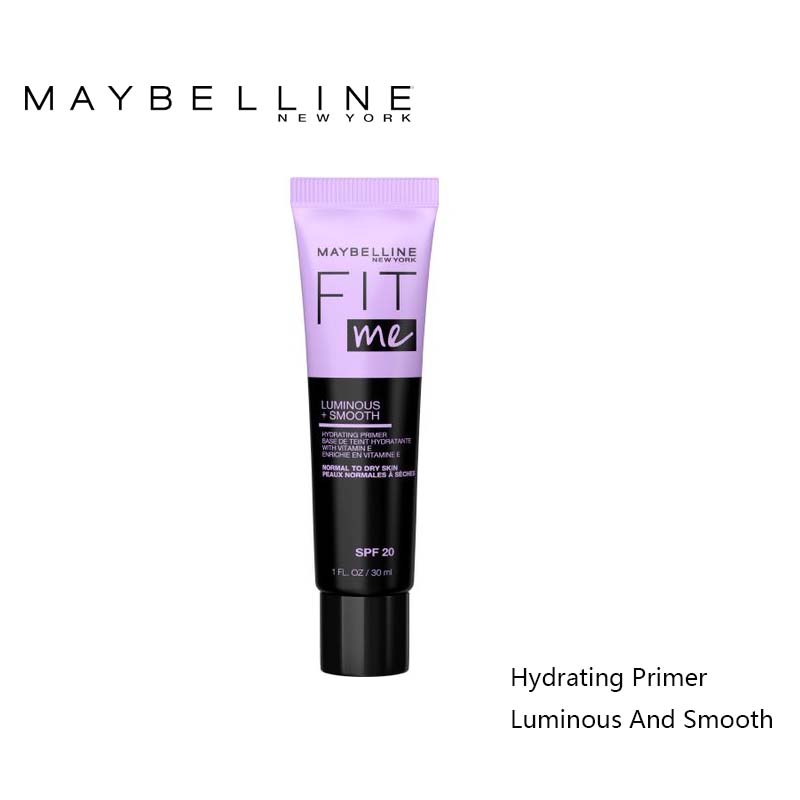 【Discounted】Maybelline Fit Me Hydrating Primer Luminous And Smooth SPF 20 as picture