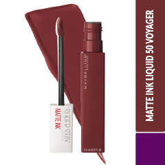 【Discounted 】Maybelline New York Superstay Matte Ink Liquid Lipstick  50 Voyager Lip Makeup