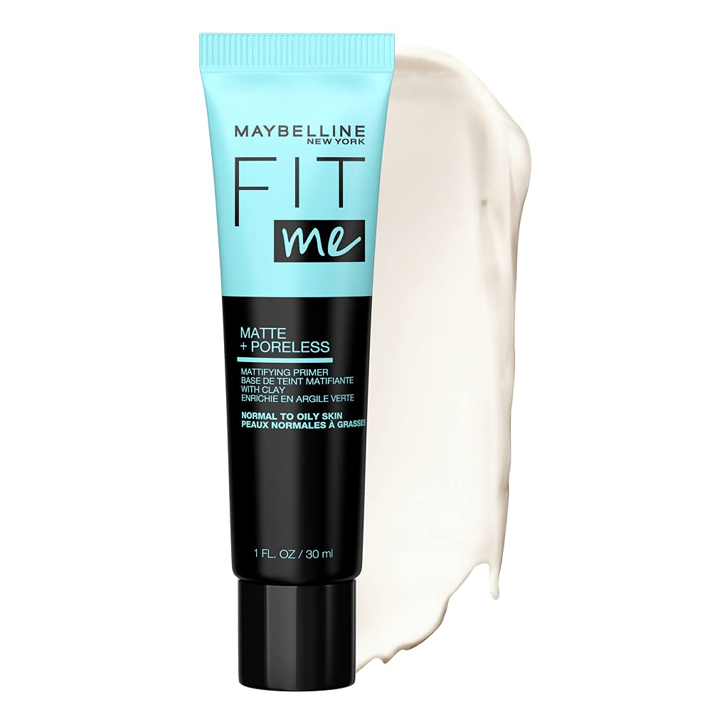 【Discounted】Maybelline Fit Me Matte + Poreless Mattifying Face Primer 30ml Matte + Poreless