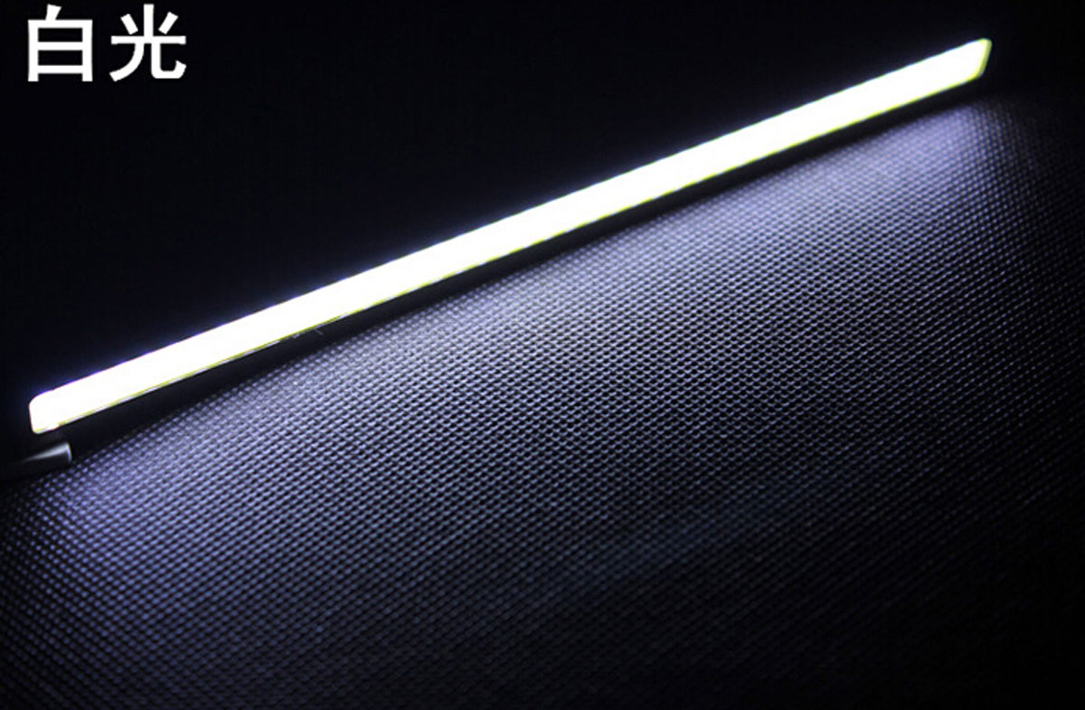 2pcs Bright White Car COB LED Light DRL Fog Driving Lamp Waterproof DC 12V