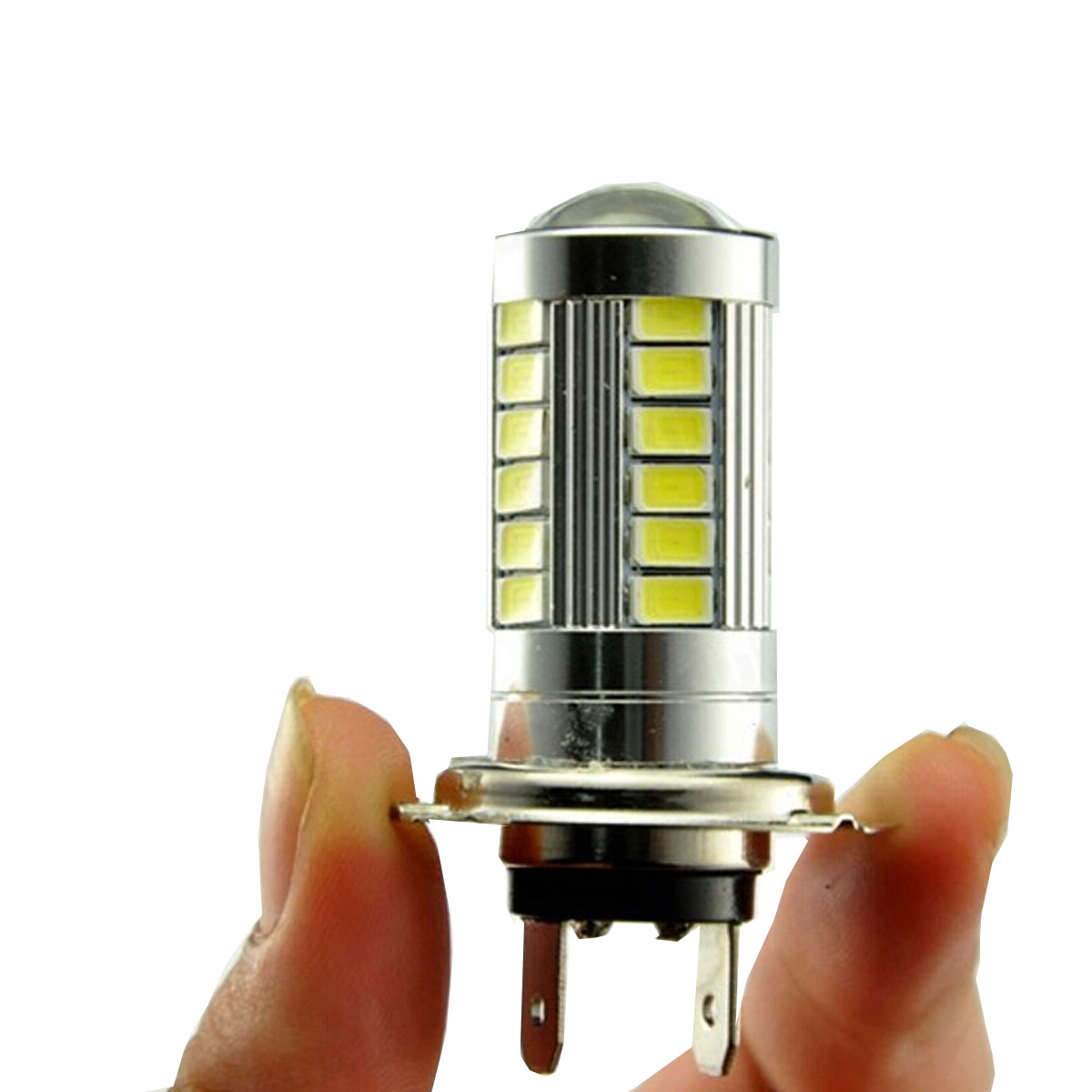 2X H7 5630 33Smd whiteLed Headlights High Bright LEDs Car Fog Light