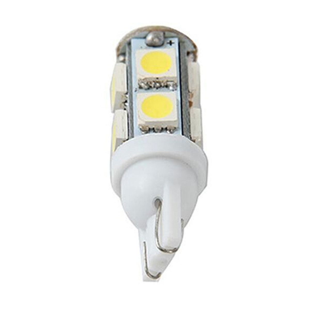2X 9SMDC 12V Led 10 5050 Auto Car Side Wedge Tail Light/Turn Signal Lamp Bulb