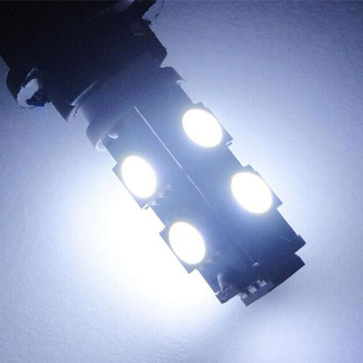 2X 9SMDC 12V Led 10 5050 Auto Car Side Wedge Tail Light/Turn Signal Lamp Bulb