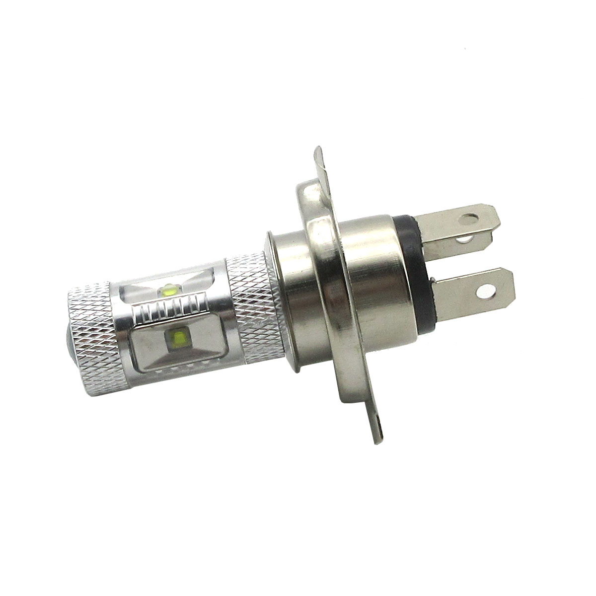 2X 30W White H4 LED Fog Light Bulb High Low Beam Headlight