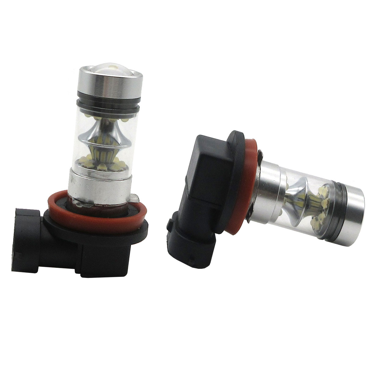 2 X DXZ H11 Car Led Fog Light Auto Headlight Bulbs White 12V 75W 20SMD Driving Light