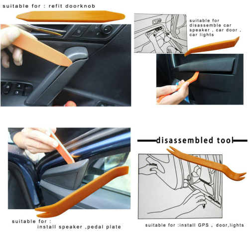 Car Panel Removal Tool Set Door Pedal Plate Remover Tool Auto Removal Tool Car Disassembled  Pry Kit