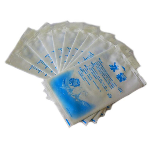 10pcs/lot 400ML Neoprene Ice Bag Reusable Cooler bag for Food Storage Picnic Fridge Cold Box