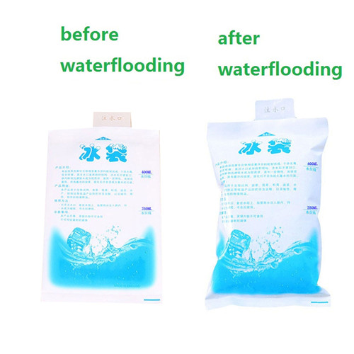 10pcs/lot 400ML Neoprene Ice Bag Reusable Cooler bag for Food Storage Picnic Fridge Cold Box