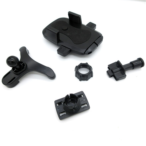 Car Mobile Phone Holder 360 Degree Rotation Anti-slip Plastic Car Use Air Vent Phone Holder