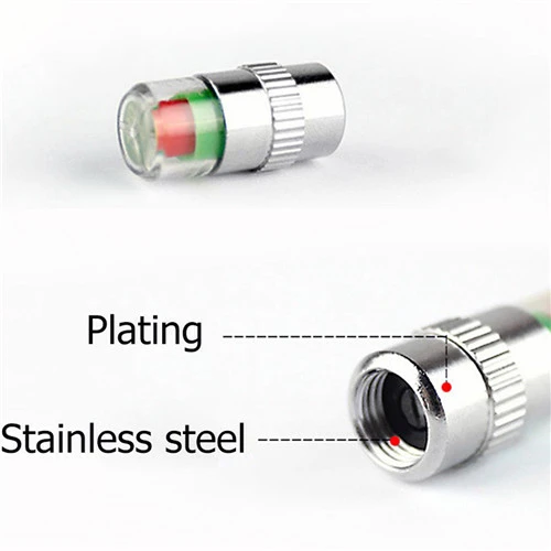 Tire Pressure Warning Valve Cap Car Tire Pressure Gauge Air Pressure Gauge