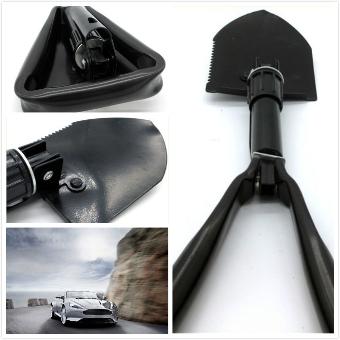Multi-function Folding Shovel Survival Trowel Dibble Pick Camping Tools Outdoor Emergency Means