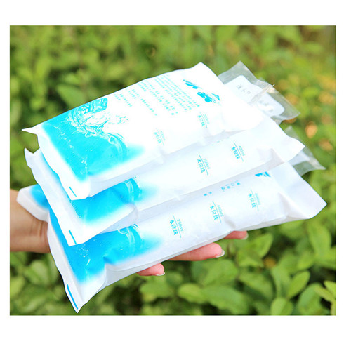10pcs/lot 400ML Neoprene Ice Bag Reusable Cooler bag for Food Storage Picnic Fridge Cold Box
