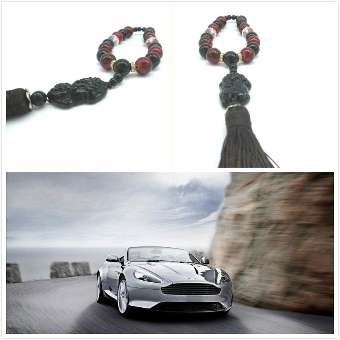 Car Pendant Chinese Pixiu Dragon Decor Hanging Ornament Car Interior Decor Car Ornament Accessories