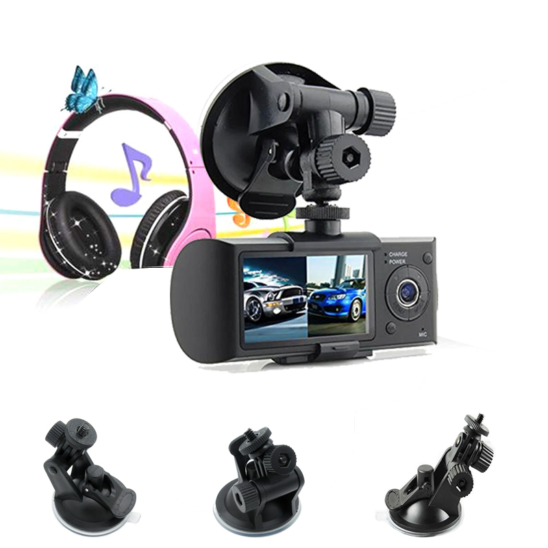 Mini Sucker Car Driving Recorder Mount Bracket Screw Connector Rack Gps Camera Stand Holder