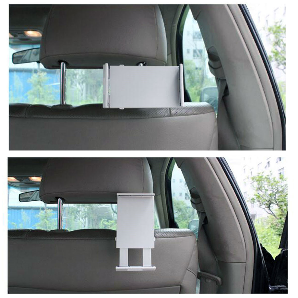 360° Car Back Seat Headrest Mount Holder for iPad Mini/1/2/3/4/Air, Galaxy Tab