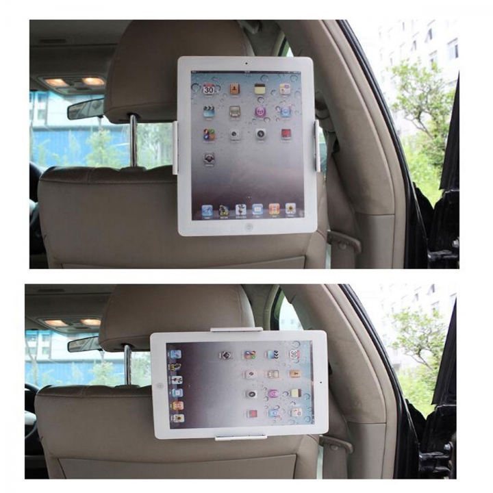 360° Car Back Seat Headrest Mount Holder for iPad Mini/1/2/3/4/Air, Galaxy Tab