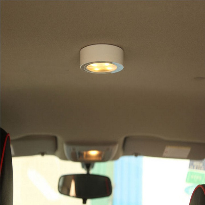 Car Emergency Light Auto Back Seat Reading Lamps Ceiling Lamp 4LED Car Trunk Lights