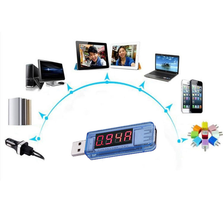 USB Voltage Current Meter Tester Charger Doctor For Mobile Phone Power Bank