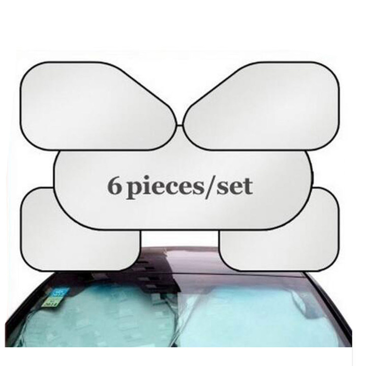 Car Window Sunshade Mesh Auto Sun Visor Curtain Front Rear Side Curtain Car Styling Covers Sunshade