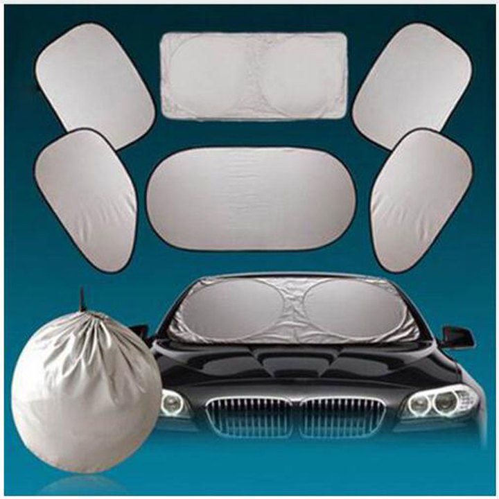 Car Window Sunshade Mesh Auto Sun Visor Curtain Front Rear Side Curtain Car Styling Covers Sunshade