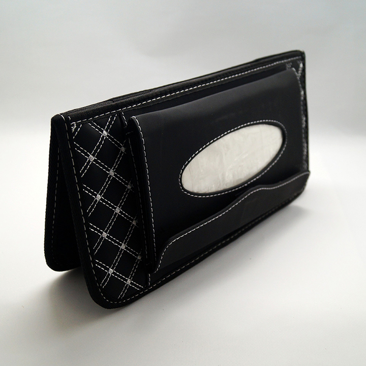 Car Hanging Seat Back Type Car Shade Block  Cute Interior Auto Accessories Armrest Tissue Box