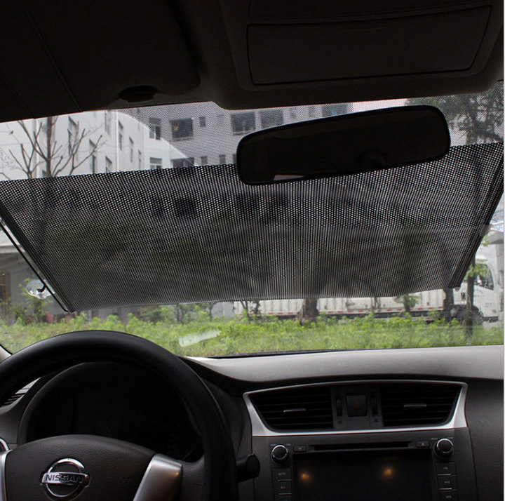 1PC Car Windshield Sunshade Universal Side Window Sun Shade Car roller blinds Sunscreen Curtains