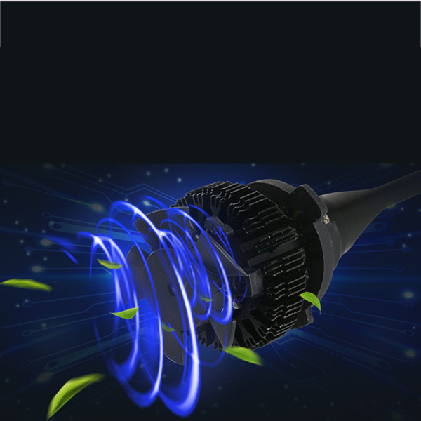 2PCS Car Headlight 9005 9006 9012 55W 8000LM LED Car Styling Auto Headlamp Fog Light Bulbs