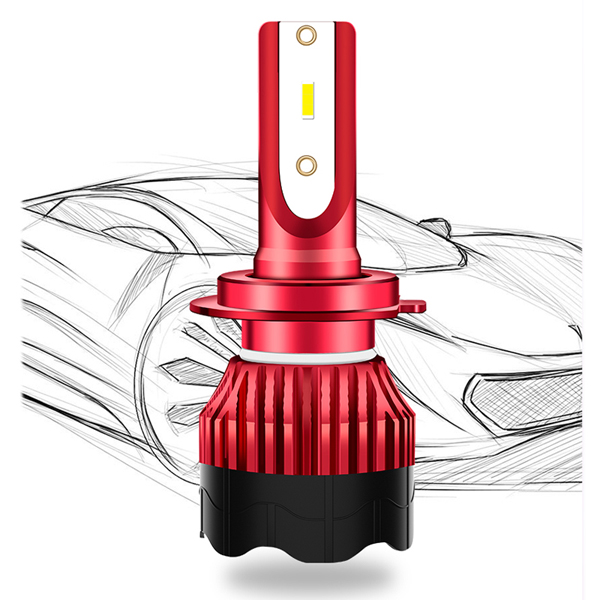 2pcs Car Headlight Bulbs LED H1 H3 H4 H7   Auto Bulb 10200LM 6000K 55W 12-24V Car Lights Universal